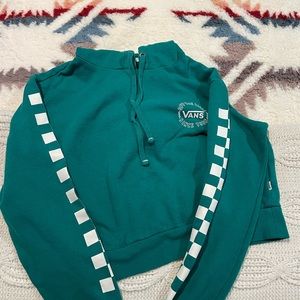 Vans cropped hoodie